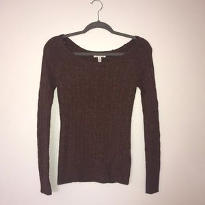 Aeropostale Brown Sweater